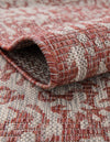 Patio Heritage Collection Area Rug - Savannah (Rust Red) Rectangle Rust Red  lifestyle 16