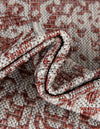 Patio Heritage Collection Area Rug - Savannah (Rust Red) Rectangle Rust Red  lifestyle 18