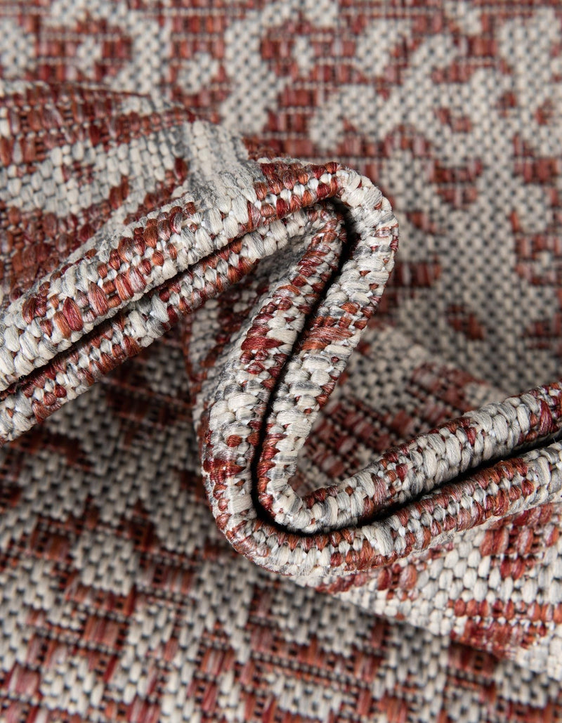 Patio Heritage Collection Area Rug - Savannah (Rust Red) Rectangle Rust Red  lifestyle 29