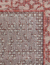 Patio Heritage Collection Area Rug - Savannah (Rust Red) Rectangle Rust Red  lifestyle 31