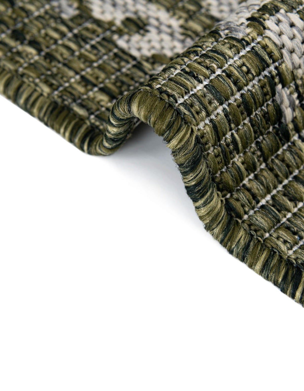 Patio Heritage Collection Area Rug - Savannah (Green) Rectangle Green  lifestyle 10