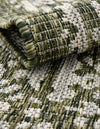 Patio Heritage Collection Area Rug - Savannah (Green) Rectangle Green  lifestyle 16