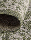 Patio Heritage Collection Area Rug - Savannah (Green) Rectangle Green  lifestyle 17