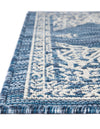 Patio Heritage Collection Area Rug -  Charleston (Blue) Rectangle Blue  lifestyle 14