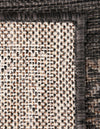 Patio Heritage Collection Area Rug -  Charleston (Charcoal Gray) Rectangle Charcoal Gray  lifestyle 19