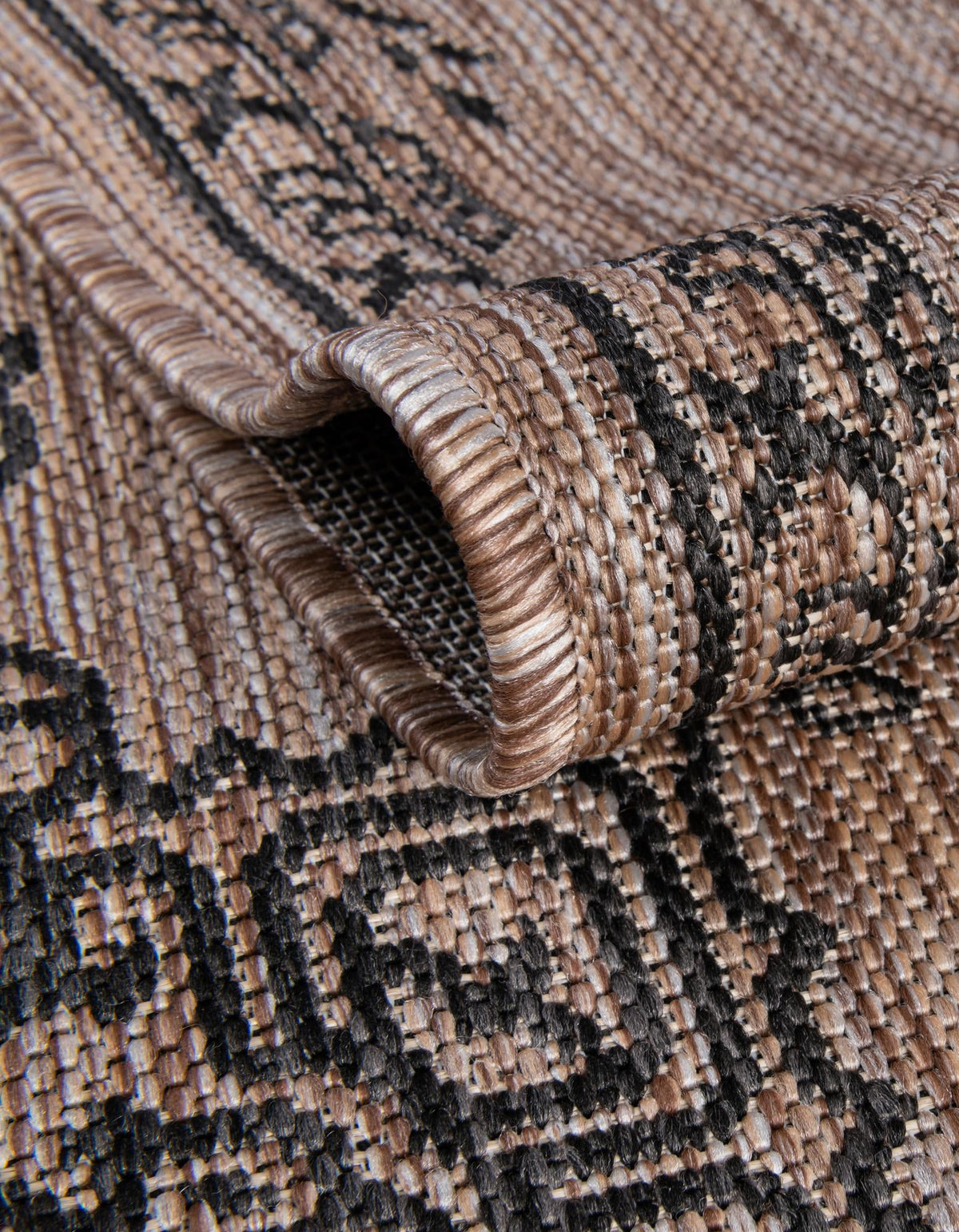 Patio Heritage Collection Area Rug -  Charleston (Beige) Rectangle Beige  lifestyle 7