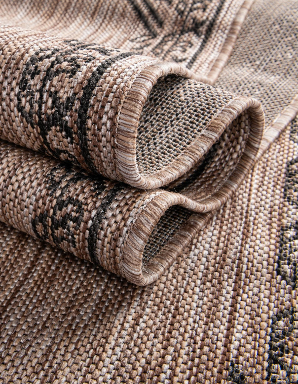 Patio Heritage Collection Area Rug -  Charleston (Beige) Rectangle Beige  lifestyle 14