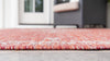 Patio Heritage Collection Area Rug -  Charleston (Rust Red) Rectangle Rust Red  lifestyle 14