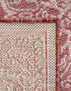 Patio Heritage Collection Area Rug -  Charleston (Rust Red) Rectangle Rust Red  lifestyle 18