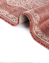 Patio Heritage Collection Area Rug -  Charleston (Rust Red) Rectangle Rust Red  lifestyle 19