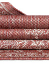Patio Heritage Collection Area Rug -  Charleston (Rust Red) Round Rust Red  lifestyle 70