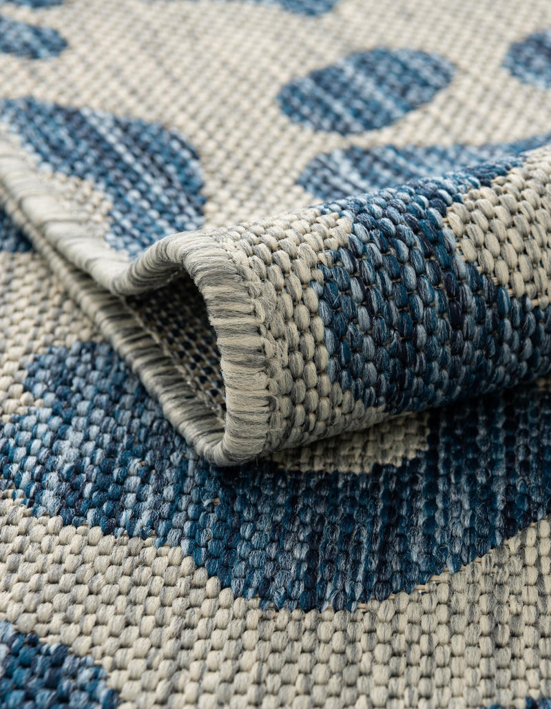 Savannah Escape Collection Area Rug -  Amazon (Blue) Rectangle Blue  lifestyle 41