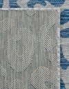 Savannah Escape Collection Area Rug -  Amazon (Blue) Rectangle Blue  lifestyle 39