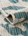 Savannah Escape Collection Area Rug -  Amazon (Teal) Rectangle Teal  lifestyle 5