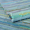 Indigo Weave Cotton Collection Area Rug - Santorini (Light Blue) Runner Light Blue  lifestyle 47