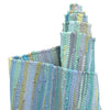 Indigo Weave Cotton Collection Area Rug - Santorini (Light Blue) Runner Light Blue  lifestyle 56