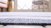 Seaside Stripes Collection Area Rug -  Veranda Rectangle Charcoal Gray  lifestyle 31