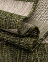 Seaside Stripes Collection Area Rug -  Veranda Rectangle Green  lifestyle 40