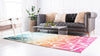 Seaside Embrace Collection Area Rug - Marina Rectangle Multi  lifestyle 3