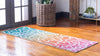 Seaside Embrace Collection Area Rug - Marina Runner Multi  lifestyle 14