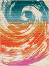 Seaside Embrace Collection Area Rug -  Harbor Rectangle Multi Main