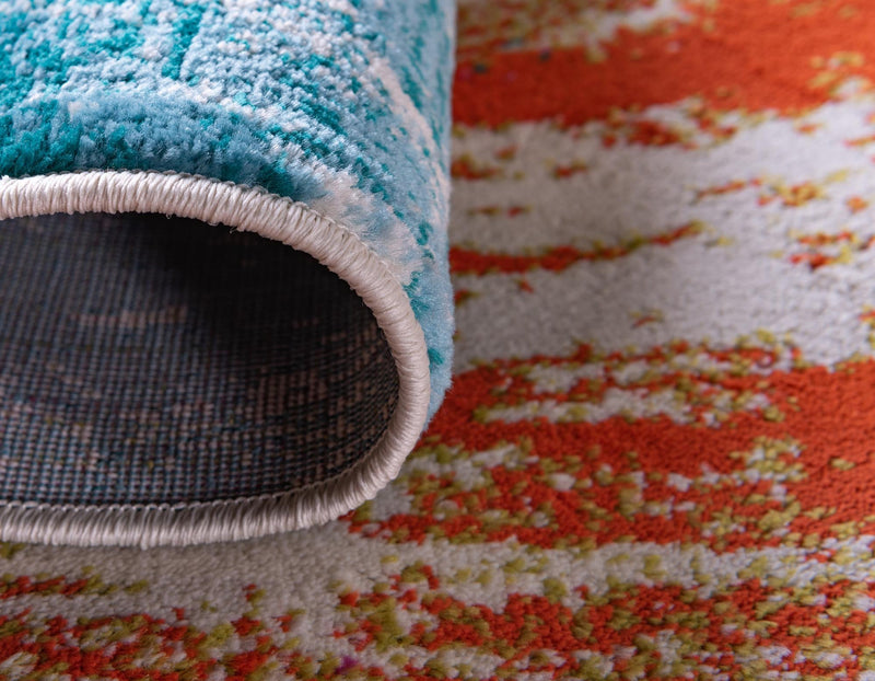 Seaside Embrace Collection Area Rug -  Harbor Rectangle Multi  lifestyle 7