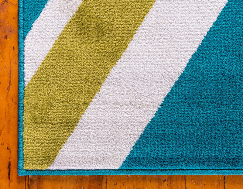 Seaside Embrace Collection Area Rug -  Oasis Rectangle Green  lifestyle 9