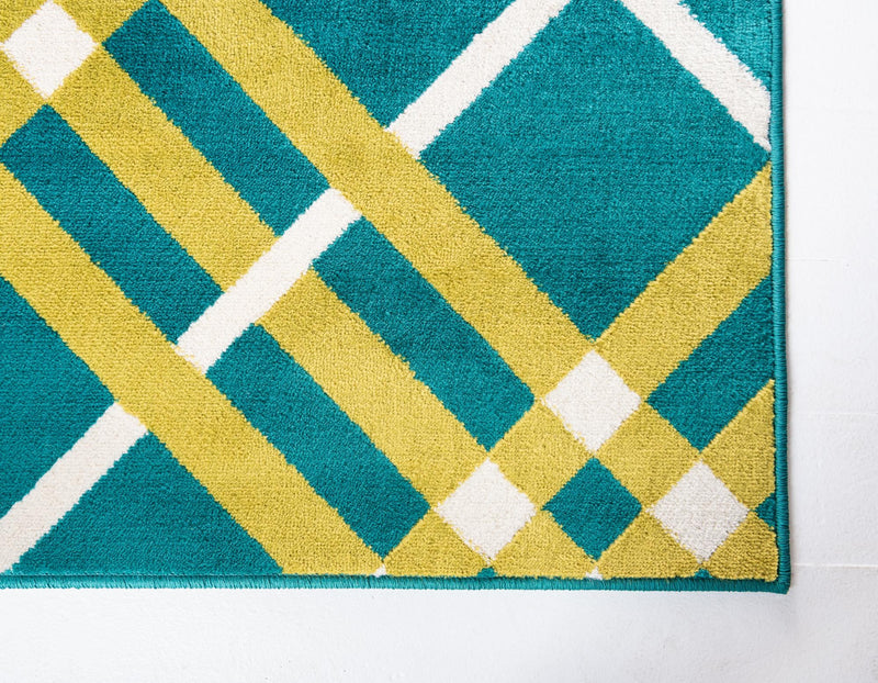 Seaside Embrace Collection Area Rug -  Shoreline Rectangle Green  lifestyle 17