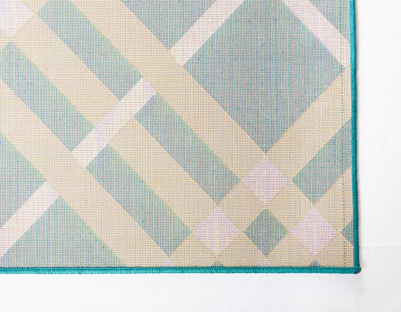 Seaside Embrace Collection Area Rug -  Shoreline Rectangle Green  lifestyle 19