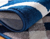 Seaside Embrace Collection Area Rug -  Shoreline Rectangle Navy Blue  lifestyle 20