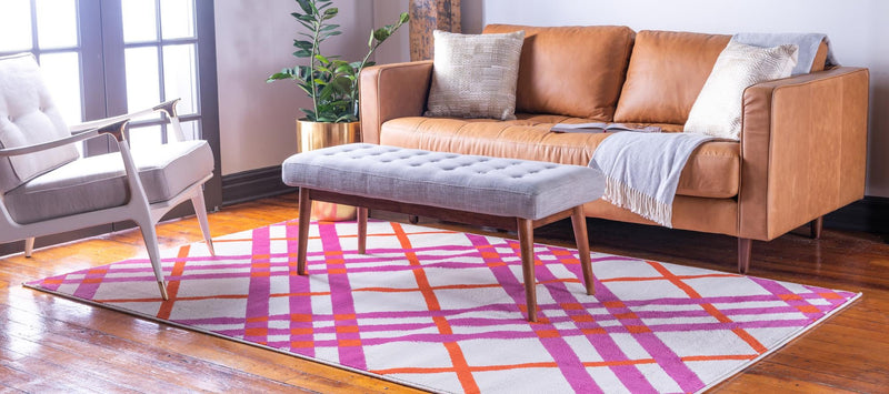 Seaside Embrace Collection Area Rug -  Shoreline Rectangle White  lifestyle 6