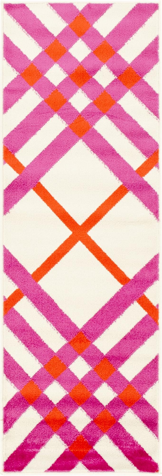Seaside Embrace Collection Area Rug -  Shoreline Runner White  lifestyle 34