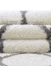 Lattice Garden Collection Area Rug -  Pergolatown (Ivory) Round Ivory  lifestyle 74