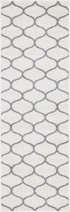 Lattice Garden Collection Area Rug -  Pergolatown (Ivory) Runner Ivory Main