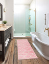 Lattice Garden Collection Area Rug -  Pergolatown (Light Pink) Runner Light Pink  lifestyle 3