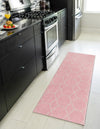 Lattice Garden Collection Area Rug - Arborville (Light Pink) Runner Light Pink  lifestyle 11