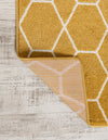 Trellis Mosaic Collection Area Rug - Arborville (Yellow) Runner Yellow  lifestyle 26