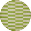 Soho Elegance Collection Area Rug -  Hudson (Green) Round Green  lifestyle 15