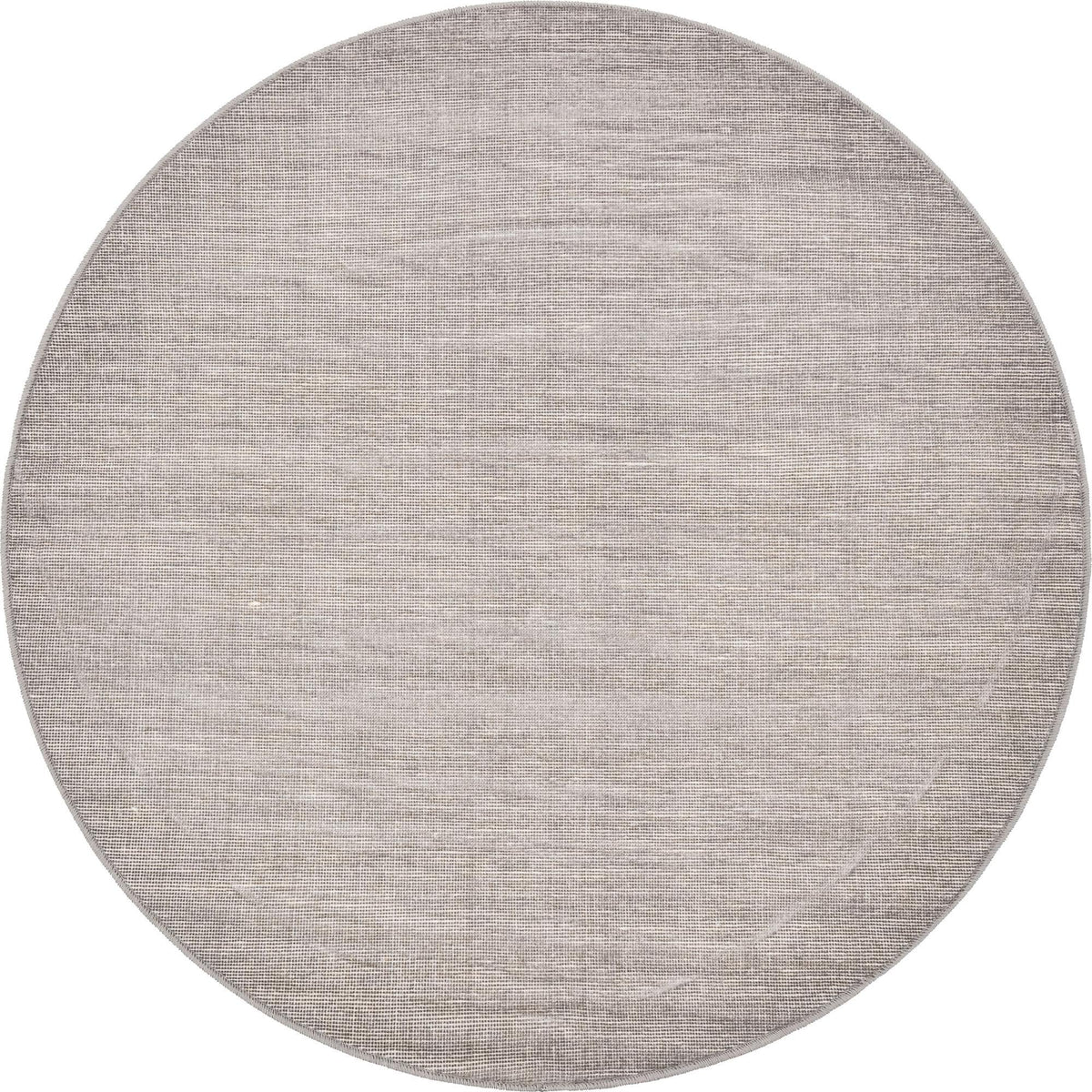 Soho Elegance Collection Area Rug - Chelsea (Gray) Round Gray  lifestyle 11