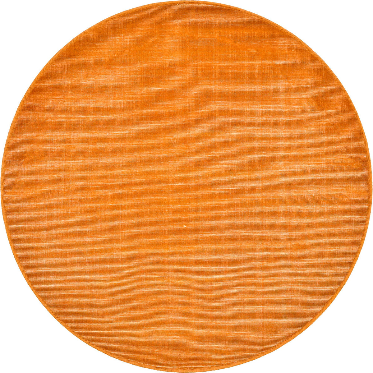 Soho Elegance Collection Area Rug - Chelsea (Salmon) Round Salmon Pink  lifestyle 35