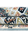 Persian Elegance Collection Area Rug -  Hamedan (Blue) Round Blue  lifestyle 53
