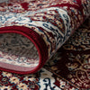 Persian Elegance Collection Area Rug -  Yazd Round Burgundy  lifestyle 36