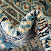 Persian Elegance Collection Area Rug -  Kashan Round Blue  lifestyle 40