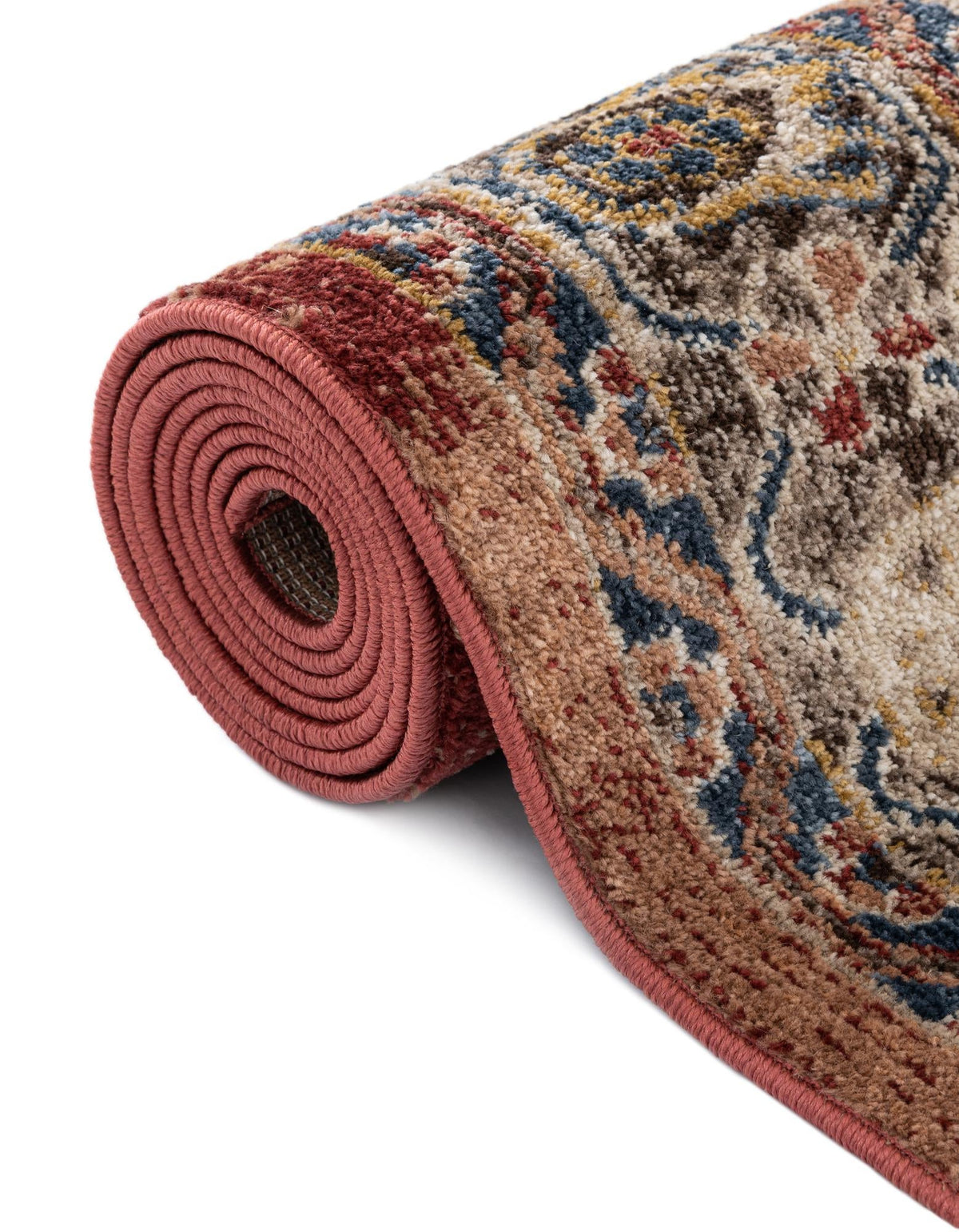 Eden Oasis Collection Area Rug -  Refuge (Terracotta) Octagon Terracotta  lifestyle 87
