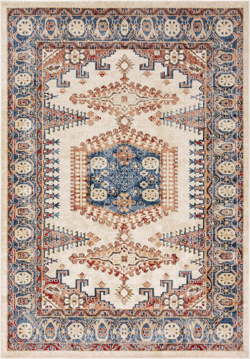 Eden Oasis Collection Area Rug -  Refuge (Cream) Rectangle Cream  lifestyle 2