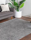 Alpine Plush Collection Area Rug -  Cortina (Sterling) Rectangle Sterling  lifestyle 3