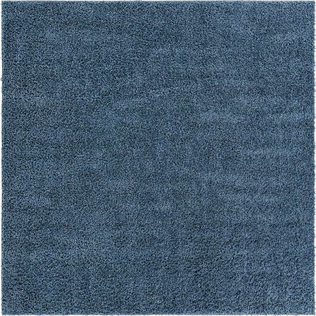 Alpine Plush Collection Area Rug -  Cortina (Marine Blue) Square Marine Blue  lifestyle 3