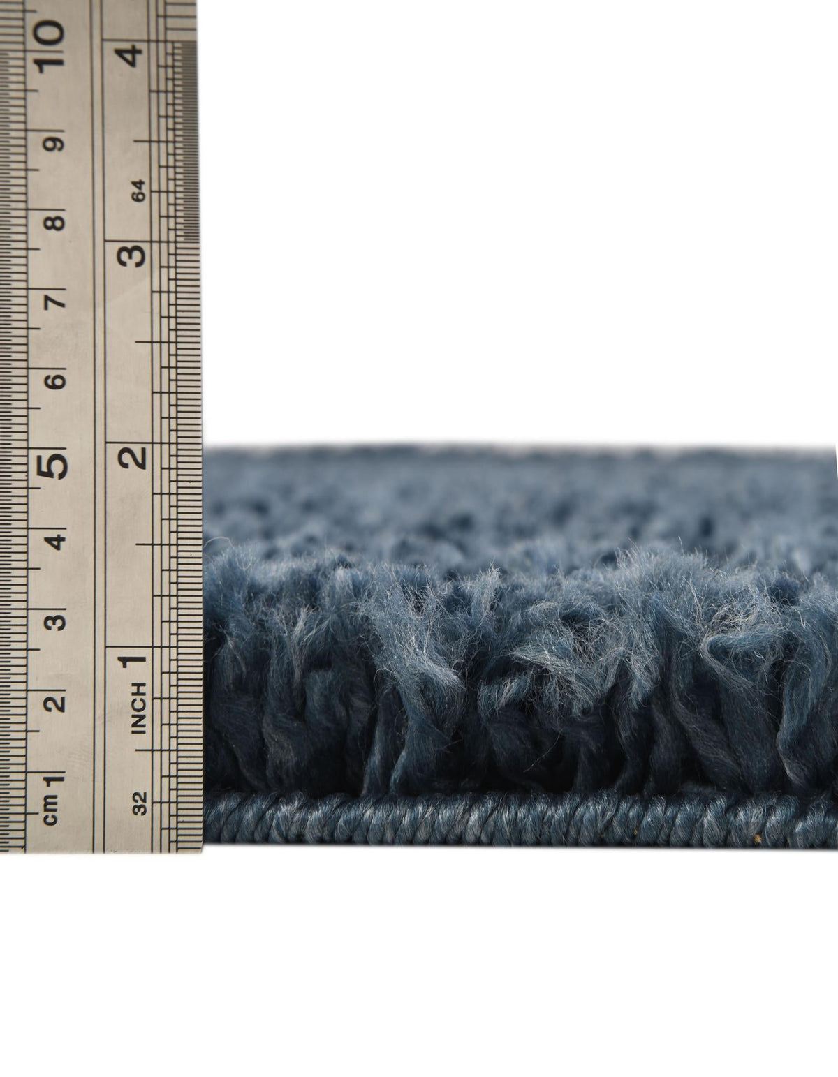 Alpine Plush Collection Area Rug -  Cortina (Marine Blue) Round Marine Blue  lifestyle 24