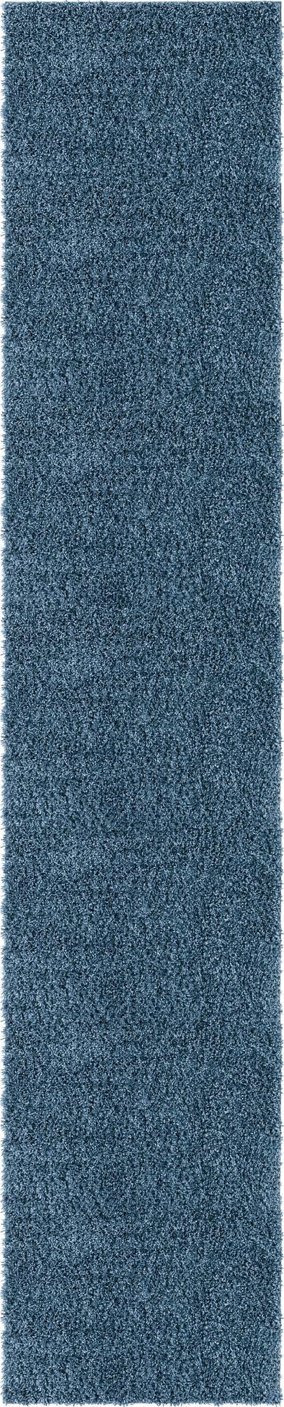 Alpine Plush Collection Area Rug -  Cortina (Marine Blue) Runner Marine Blue  lifestyle 5