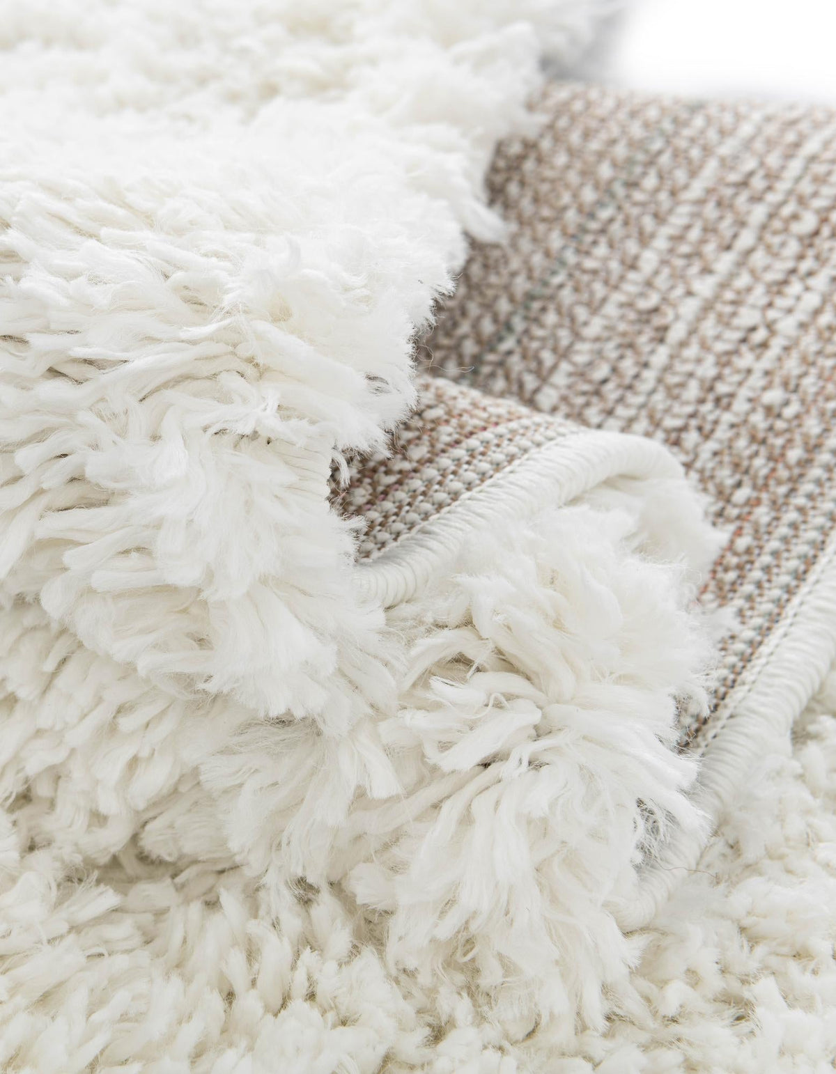 Alpine Plush Collection Area Rug -  Cortina (White) Rectangle White  lifestyle 7